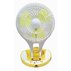 Mua Quạt sạc kiêm đèn sạc đa chức năng 5580 + tặng kèm set 3 khẩu trang cao cấp (màu ngẫu nhiên) - GDHN Loại Tốt