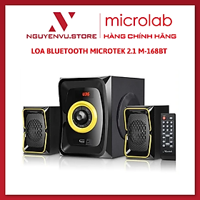 Mua Loa Bluetooth Microtek 2.1 M-168BT - 40W ( Thẻ Nhớ Usb sd card bluetooth 5.0 FM remote ) Hàng Chính Hãng