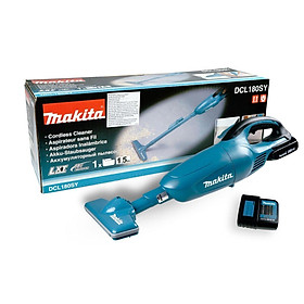Mua MÁY HÚT BỤI 3.6KPA DÙNG PIN 18V MAKITA DCL180SY (01 SẠC 18V 01 PIN 18V/1.5AH.) - HÀNG CHÍNH HÃNG