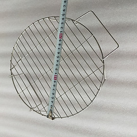 Mua Vĩ nướng có chân cao cấp có tay cầm đủ kích cở dùng cho bếp nướng than có quạt bếp hồng ngoại nồi hấp loại có 2 tay cầm