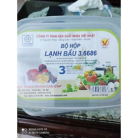 Bộ 3 hộp lạnh bầu việt nhật