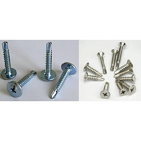 Mua Combo 10 con vít tự khoan đầu dù đầu bằng Inox