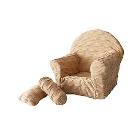 Posing Sofa Set Baby Photo Props Cushion Pillow Set Skin Friendly for Baby