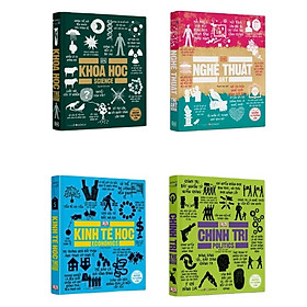 Combo 4 Cuốn Khái Lược Những Tư Tưởng Lớn - Combo 4.2: Khoa Học - Nghệ Thuật - Kinh Tế Học - Chính Trị