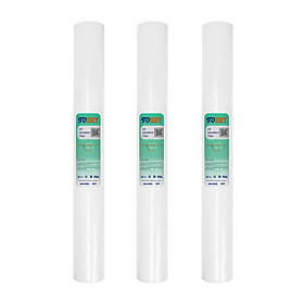Bộ 3 Lõi lọc số 1- PP 5mic SMY 20 inch dùng cho bộ lọc thô, máy lọc nước R.O 50L/h (Hàng chính hãng)