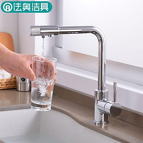 Vòi rửa bát 3 đường nước KanZy