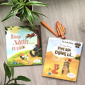 [Download Sách] Combo 2 Cuốn Truyện Kể Trước Khi Ngủ Cho Bé - Bạn Ơi Mến Thương - Sách Bìa Cứng Cho Bé 0-3 4-6 Tuổi (Truyện Kể Hằng Đêm)