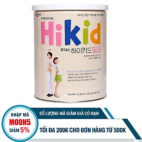 Sữa Bột Hikid Hương Vani 600g