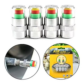 Mua BỘ 4 CÁI NẮP ĐẬY CHÂN VAN XE MÁY ÔTÔ XE ĐIỆN CẢM BIẾN ÁP XUẤT LỐP THÔNG MINH