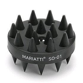 Lược gội đầu mát xa 2 mặt gai lược mềm làm sạch gàu mã Mariatti So-01