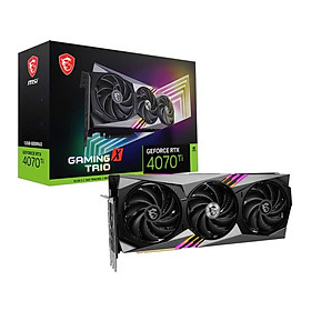 Mua Card màn hình MSI GeForce RTX 4070 Ti GAMING X TRIO 12GB - Hàng Chính Hãng