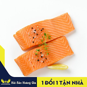Cá Hồi Nauy Phi Lê (Fillet) - Size 500Gram - Nhập Khẩu Trực Tiếp Từ Nauy - Hải Sản Hoàng Gia - 1 Đổi 1 Tận Nhà Trong 24h - (Do đặc tính của sản phẩm nên trọng lượng thực tế có thể chênh lệch so với số lượng bạn đặt hàng. Hải Sản Hoàng Gia sẽ xác nhận lại với bạn khi có sự thay đổi.)
