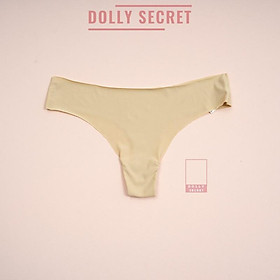 Quần lót nữ đúc su thun lạnh cạp ép không viền lọt khe cao cấp DOLLY SECRET QL018