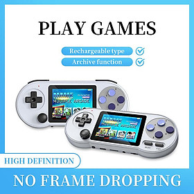 SF2000 Trò chơi retro Máy chơi game 3 inch màn hình IPS Portable Game Player 6000 Games MAME/FC/GB/GBA/GBC/MD/SFC cho quà tặng
