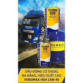 DẦU ĐỘNG CƠ CAO CẤP VERSIMAX HD4 15W40 (XÔ 25L) CHÍNH HÃNG NHẬP KHẨU 100% TỪ ANH QUỐC