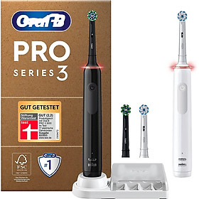 Set 2 Bàn chải đánh răng điện Oral-B Braun Pro Series 3 Plus Edition