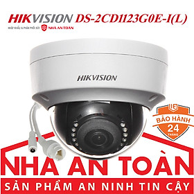 Mua Camera IP Dome Ốp trần 2MP HIKVISION DS-2CD1123G0E-I(L) hàng chính hãng Nhà An Toàn