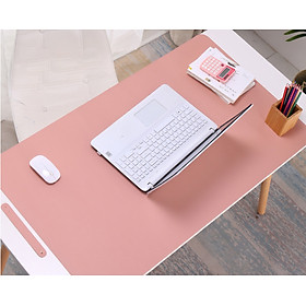 Mua Thảm da trải bàn làm việc deskpad kiêm tấm di chuột  miếng lót chuột khổ lớn chống nước hai mặt - Hàng chính hãng