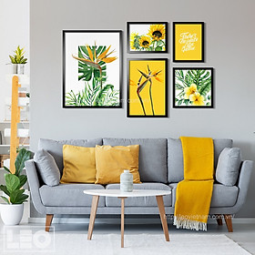 Mua TRANH CANVAS TREO TƯỜNG - HOA THIÊN ĐIỂU - PHÒNG KHÁCH - L16