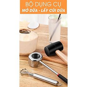 Mua Bộ dụng cụ Nạo Dừa trọn vẹn COCO Japan Full 3pcs