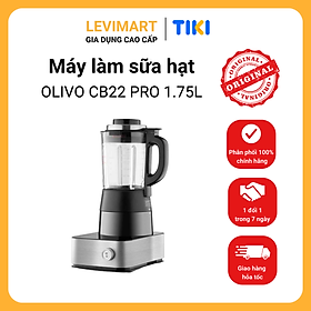 Mua  Hàng chính hãng  Máy Làm Sữa Hạt OLIVO CB22 Pro - Công Suất 1800W 1.75L - Mâm Nhiệt Gốm Chống Dính