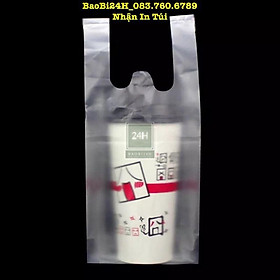 Mua 1KG TÚI ĐỰNG CỐC. Đựng trà sữa  sinh tố  nước ép bánh mì mang đi