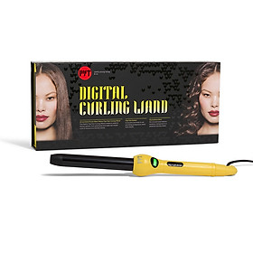 Máy Uốn Kỹ Thuật Số PYT Digital Curling Wand 25mm - Màu Vàng - Tặng Kèm Găng Tay Chịu Nhiệt