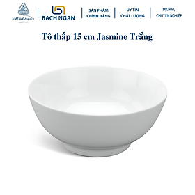 Mua Tô thấp Minh Long 15 cm - Jasmine - Trắng Bằng sứ  Hàng Đẹp  Cao Cấp  Dùng Trong Gia Đình  Đãi Khách  Tặng Quà Tân Gia