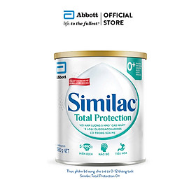 Sản phẩm dinh dưỡng công thức cho trẻ từ 0-12 tháng tuổi Similac Total Protection 0+ 380g