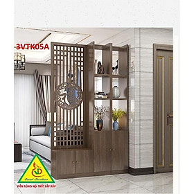 Mua Vách ngăn phòng khách nhà bếp  Tủ kệ vách ngăn phòng 3VTK05A - Nội thất lắp ráp Viễn Đông ADV
