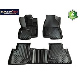 Thảm lót sàn xe ô tô Acura RDX 2019 - nay Nhãn hiệu Macsim chất liệu nhựa TPE cao cấp màu đen