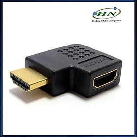 Mua Đầu nối dây HDMI cong 270 độ - Đầu nối HDMi 2 đầu âm dương-DH01  - HN