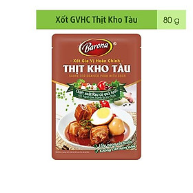 Xốt Gia Vị Hoàn Chỉnh Barona - Thịt Kho Tàu 80g