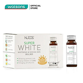 Thực Phẩm Bảo Vệ Sức Khỏe Nucos Super White Whitening & Shining Skin Giúp