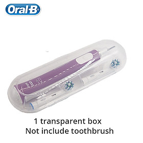 Hình ảnh Hộp Oral B Đựng Bàn Chải Đánh Răng Điện Thích Hợp Đi Du Lịch Travel Box For Oral B Electric Toothbrush - Trong Suốt