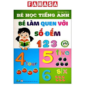 Hình ảnh Bé Học Tiếng Anh - Bé Làm Quen Với Số Đếm 123