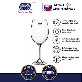 Mua Bộ 6 ly thủy tinh pha lê glass uống vang 350 ml