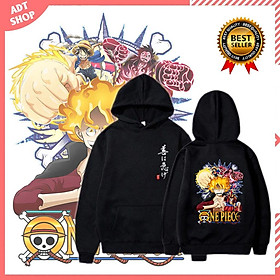4 Mẫu Áo Hoodie One Piece in hình luffy gear 5 nika độc đẹp giá rẻ