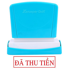 Dấu Đóng Có Mực Xstamper Quix Artline ES-1140QRD - Đã Thu Tiền - Đỏ