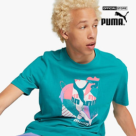 PUMA - Áo thun nam tay ngắn cổ tròn Fandom Graphic 536108