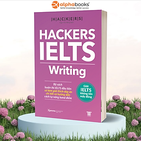Combo 2 Cuốn Hackers IELTS : Hackers IELTS Speaking + Hackers IELTS Writing