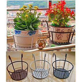 Mua Giỏ sắt treo ban công để chậu hoa-Loại đẹp