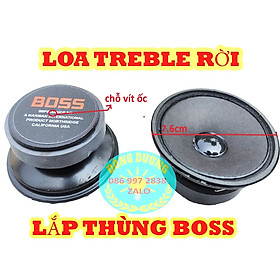 Mua LOA TREBLE GIẤY BOSS 8CM - TỪ 60 COIL 15MM - GÂN GIẤY -MÀNG GIẤY - TẶNG KÈM TỤ 1.5MF