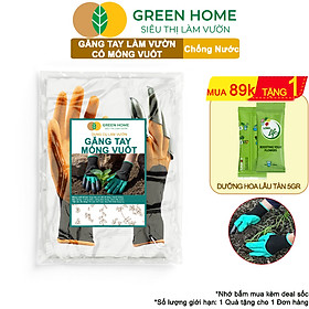 Mua Găng tay làm vườn  có móng vuốt  độ bền cao  chống thấm nước  đào  xới đất  dễ vệ sinh |Greenhome