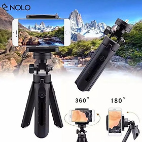 Giá đỡ điện thoại mini 3 chân, tripod support MT01 xoay 360 độ