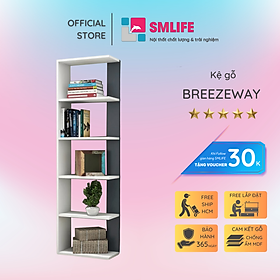 Mua Kệ sách gỗ MDF thiết kế chắc chắn SMLIFE Breezeway