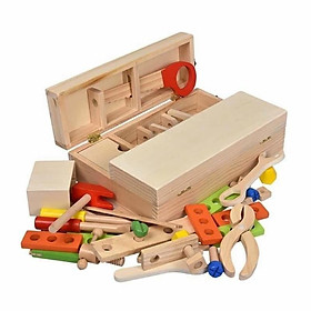 ĐỒ CHƠI GỖ BỘ SỬA CHỮA KỸ THUẬT CƠ KHÍ 39CT