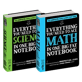 [Download Sách] Sách Everything You Need To Ace Math and Sciecne, sổ tay toán và khoa học ( lớp 4 - lớp 9 )