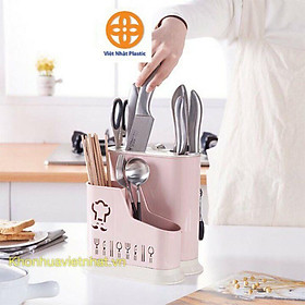 Mua Khay cắm dao đũa phong cách trang nhã nhựa Việt Nhật