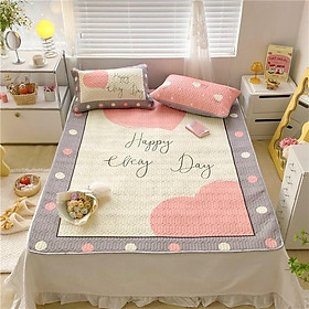 Mua Chiếu Điều Hoà Cao Su 5D Hoạ Tiết Mẫu HAPPY DAY